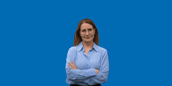 Amie Kronblad, kommunalråd och toppkandidat till regionfullmäktige
